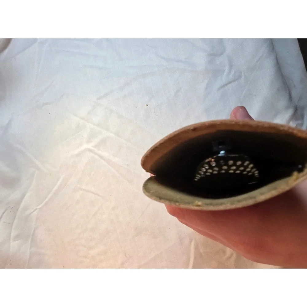 Black Oval Rhinestone Reading Glasses +3.25 Magnification with Tan Case